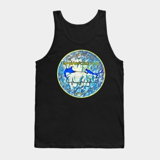 The spearfishing in the sea Tank Top